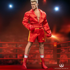 ¡No te pierdas esta oportunidad de revivir la emoción de Rocky con la figura de acción Ivan Drago de 32 cm! En honor al 45 aniversario del debut de la galardonada serie de películas "Rocky"