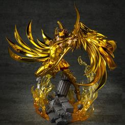 Disfruta de la majestuosidad y el esplendor de Saint Seiya con la estatua PVC de Sagitarius Seiya. Esta impresionante figura de 25 cm de altura captura la esencia del icónico personaje con un nivel de detalle excepcional.