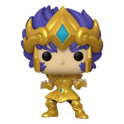 Descubre la figura de vinilo de Gold Leo Ikki de la exitosa serie 'Saint Seiya' en la increíble línea 'POP!' de Funko. Esta figura de vinilo, con una altura de aproximadamente 9 cm, llega para deleitar a todos los amantes de esta icónica serie