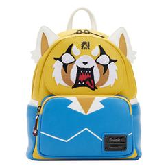 Mini Mochila Aggretsuko. Las mini mochilas de Loungefly son el accesorio necesario para darle ese toque especial a tu look de cada día. Están diseñadas con los personajes 