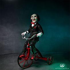 ¡Billy ha vuelto! En las películas de Saw, The Jigsaw Killer secuestra a los moralmente descarriados en un retorcido intento de enseñar a sus víctimas el valor de la vida.