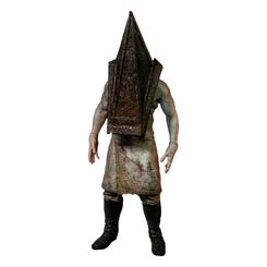 Nacido de la culpa y el deseo subconsciente de castigo de James Sunderland, surge el monstruo más aterrador de Silent Hill 2, Red Pyramid Thing. Iconiq Studios, en colaboración con Konami y TBLeague