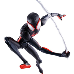 ¡Prepárate para unirte al universo de Spider-Man con la impresionante figura de acción S.H. Figuarts de Miles Morales como Spider-Man! La película "Spider-Man: Across the Spider-Verse" de 2023 presenta versiones alternativas del héroe arácnido