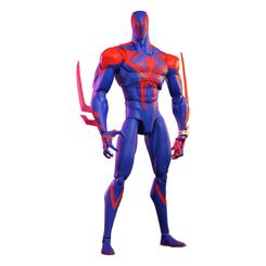 ¡Prepárate para una batalla épica en el Spider-War con Spider-Man 2099! Este icónico personaje hace su salto a la gran pantalla en la esperada secuela Spider-Man: Across the Spider-Verse para desafiar a Miles Morales y sus amigos. Spider-Man 2099