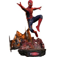 Forjada en el momento más decisivo de la trilogía de Sam Raimi, esta figura de Spider-Man Battle Damaged Version 1/6 de Hot Toys convierte una escena histórica del cine en una pieza de colección con presencia imponente 