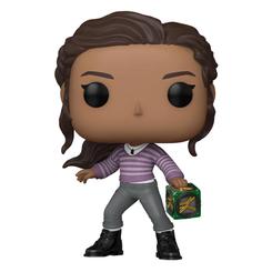 Figura MJ realizada en vinilo perteneciente a la línea Pop! de Funko. La figura tiene una altura aproximada de 9 cm., y está basada en Spider-Man: No Way Home. La línea de figuras POP! 