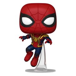 Figura Spider-Man Swing realizada en vinilo perteneciente a la línea Pop! de Funko. La figura tiene una altura aproximada de 9 cm., y está basada en Spider-Man: No Way Home.