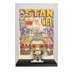 Figura de Stan Lee realizada en vinilo perteneciente a la línea Pop! de Funko. La figura tiene una altura aproximada de 9 cm., y está basada en Marvel. La línea de figuras POP! Vinyl 