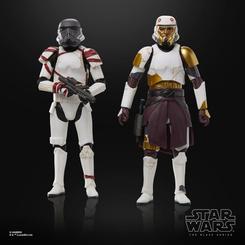 La Descubre la emocionante línea Star Wars: Ahsoka Black Series con el pack de 2 Figuras Captain Enoch & Night Trooper. Estas figuras de 15 cm de la serie The Black Series están diseñadas con detalles precisos