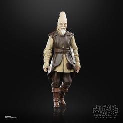 Descubre la majestuosidad del maestro Jedi Ki-Adi-Mundi con la impresionante figura de la serie Black Series. Este venerable miembro del consejo Jedi cobra vida en tus manos con un nivel de detalle excepcional 