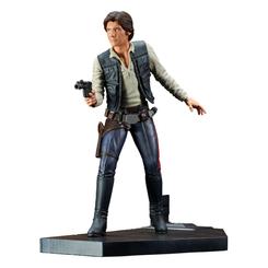 Si eres fan de Star Wars, no puedes perderte esta increíble estatua de Han Solo, el carismático contrabandista que se convirtió en héroe de la Rebelión. Esta pieza de coleccionista, que forma parte de la Premier Collection de Gentle Giant