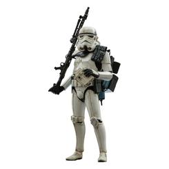 Adéntrate en el emocionante universo de Star Wars con la figura de acción Star Wars: Episode IV 1/6 Sandtrooper Sergeant, con una impresionante altura de 30 cm. Los soldados imperiales destinados a mundos desérticos llevan un equipo especializado