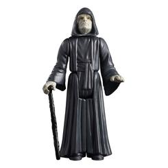 Manipulador, poderoso y completamente malvado, el emperador Palpatine restableció a la Orden Sith y destruyó a los Jedi. Esta figura Star Wars de la colección Retro tiene una escala de 9,5 cm 