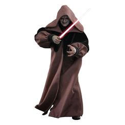 Añade a tu colección la imponente figura Movie Masterpiece 1/6 de Darth Sidious, una auténtica joya para los entusiastas de Star Wars. Esta figura articulada, de aproximadamente 29 cm de altura