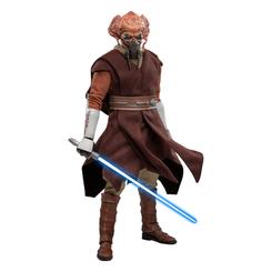 La figura de acción de Plo Koon a escala 1/6 es una representación impresionante de uno de los Jedi más sabios y respetados del universo Star Wars. Con una altura de 31 cm, esta pieza captura con detalle la distintiva apariencia de este Kel Dor 