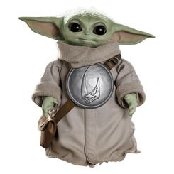 Una réplica Grogu tamaño real Star Wars no se coloca en una estantería: ocupa la escena como si acabara de salir de la pantalla. Esta figura animatrónica Grogu Star Wars de 37 cm combina presencia, movimiento y detalles reconocibles