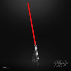 La hoja roja corta el espacio como una línea de tensión, y esta réplica sable láser Star Wars reproduce esa presencia con una escala 1:1 pensada para destacar desde el primer vistazo.