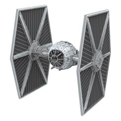 Puzzle 3D TIE Fighter basado en la saga de Star Wars. El caza estelar TIE/LN, o caza estelar TIE/línea, conocido simplemente como Caza TIE o T/F, fue el caza estelar imperial 