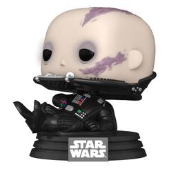 Figura Vader (Unmasked) realizada en vinilo perteneciente a la línea Pop! de Funko. La figura tiene una altura aproximada de 9 cm., y está basada en Star Wars Return of the Jedi 40th Anniversary.