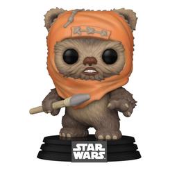 Figura Wicket realizada en vinilo perteneciente a la línea Pop! de Funko. La figura tiene una altura aproximada de 9 cm., y está basada en Star Wars Return of the Jedi 40th Anniversary.