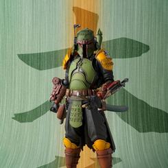 Inspirándose en su aparición en la reciente serie de acción real de Star Wars en Disney+, Boba Fett se une a la alineación de Meisho Movie Realization una vez más en su Mandalorian Armor recuperada.