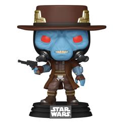 Figura Cad Bane realizada en vinilo perteneciente a la línea Pop! de Funko. La figura tiene una altura aproximada de 9 cm., y está basada en The Book of Boba Fett.  La línea de figuras POP!