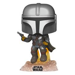 Figura de Mandalorian realizada en vinilo perteneciente a la línea Pop! de Funko. La figura tiene una altura aproximada de 9 cm., y está realizada para Mandalorian. La línea de figuras POP! Vinyl