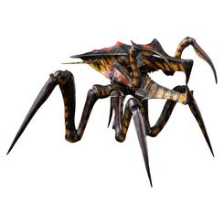 Figura de acción Warrior Bug de Starship Troopers de Hiya Toys, perteneciente a la línea Exquisite Basic. Mide aproximadamente 14 cm de altura, incluye soporte y se presenta en caja con ventana.