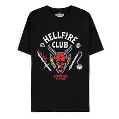 Camiseta oficial de Hellfire, basada en  la serie de Stranger Things . Todo un artículo de culto para los amantes del cine de los años 80. Camiseta de alta calidad realizada en algodón 100%. 
