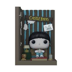 Un viaje al misterioso Mundo del Revés cobra vida con la figura POP! Nooks Vinyl “Will in the Upside Down”, una pieza de 9 cm que recrea la atmósfera oscura y cargada de tensión de la popular serie Stranger Things. 
