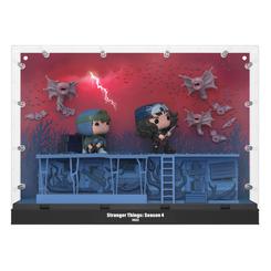 ¡Déjate sorprender por los nuevos Stranger Things POP Moments Deluxe Vinyl Figures 2-Pack Phase Three! Estas mini-figuras estilo Pop! Vinyl llegan en una atractiva caja de ventana para exhibir. 