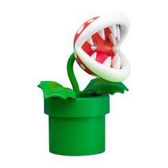 Luz LED de planta de piranha; esta divertida lámpara será una adición genial a cualquier fan de Super Mario. Puedes colocar la cabeza flexible para brillar la luz LED blanca brillante