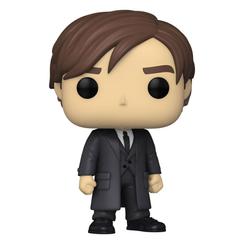 Figura de Bruce Wayne (Suit) realizada en vinilo perteneciente a la línea Pop! de Funko. La figura tiene una altura aproximada de 10 cm., y está basada en el Universo de DC Comics.