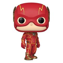 Figura de The Flash realizada en vinilo perteneciente a la línea Pop! de Funko. La figura tiene una altura aproximada de 9 cm., y está basada en el personaje de DC Comics. 