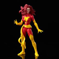 Dark Phoenix se une a Marvel Legends con esta figura premium de 15 cm inspirada en los cómics de Marvel. La figura clásica de Dark Phoenix de Marvel Legends cuenta con diseño inspirado