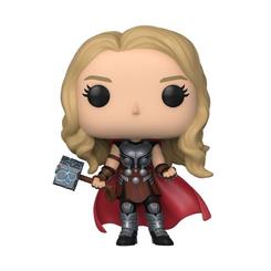 Figura de Mighty Thor realizada en vinilo perteneciente a la línea Pop! de Funko. La figura tiene una altura aproximada de 10 cm., y está basada en la película Thor: Love and Thunder. 