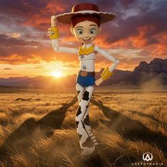 La figura Jessie Toy Story entra en escena con la misma vitalidad de la vaquera que siempre parece a punto de lanzarse a una nueva aventura. Esta figura de acción Jessie de Beast Kingdom convierte su diseño animado en una pieza articulada 