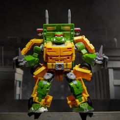 ¡Los mundos de Transformers y Teenage Mutant Ninja Turtles chocan en el pack Transformers x TMNT Party Wallop! ¡El icónico vehículo Party Wagon de la serie animada Teenage Mutant Ninja Turtles