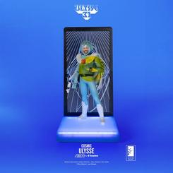 La figura Ulysse 31 Neon Ulysse Cosmic Version 1/9 entra en escena con una fuerza visual rotunda. Esta estatua Ulises 31 de 20 cm captura al héroe en un instante decisivo, con el casco de combate colocado y el escudo de energía desplegado