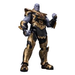¡Prepárate para revivir la batalla final de los Vengadores contra el Titán Loco con esta increíble figura de acción de Thanos! Basada en su apariencia en "Avengers: Endgame"