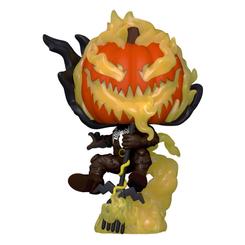 Figura Venomized Jack O Lantern realizada en vinilo perteneciente a la línea Pop! de Funko. La figura tiene una altura aproximada de 9 cm., y está basada en Venom. La línea de figuras POP! Vinyl 