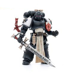 Joy Toy da vida a Warhammer 40k con esta nueva serie de figuras a escala 1/18. Cada figura incluye manos intercambiables y accesorios para armas. Figura articulada del juego