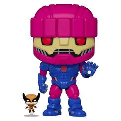 ¡La emoción de los X-Men está de regreso con la figura Super Sized Jumbo POP! Vinyl Sentinel with Wolverine de 25 cm! Esta impresionante figura de vinilo es la pieza central perfecta para cualquier colección de Marvel 