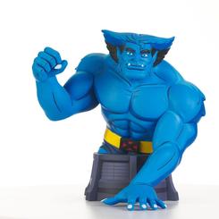 ¡Prepárate para añadir a la Bestia hiperágil e hiperinteligente a tu colección de X-Men con el nuevo lanzamiento de Diamond Select Toys! Este mini busto de resina de estilo animado está basado en la clásica serie animada X-Men de la década de 1990 