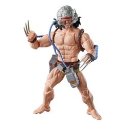 La figura de acción de Wolverine (Weapon X) de la línea Marvel Legends de Hasbro captura con impresionante fidelidad al icónico mutante bajo el programa Weapon X, presentándose en un blister de 15 cm 
