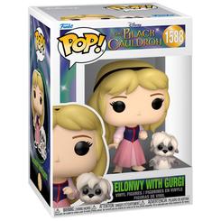 Figura POP Disney El Caldero Negro Eilonwy With Gurgi de vinilo con 9 cm de altura. Incluye a ambos personajes en una composición conjunta y se presenta en caja para regalo.
