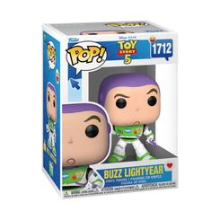 Figura POP Disney Pixar Toy Story 5 Buzz Lightyear en vinilo con caja regalo. Representa al guardián espacial con su traje característico y postura dinámica, ideal para coleccionistas y fans de la saga.