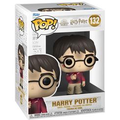 Figura POP Harry Potter Anniversary Harry with the Stone de vinilo con 9 cm de altura. Presenta a Harry con la Piedra Filosofal y detalles de desgaste, en caja regalo con ventana para exposición.
