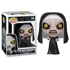 Figura POP La Monja Demonic Nun de vinilo de 9 cm con caja regalo con ventana. Representa al personaje demoníaco con expresión aterradora y detalles fieles al diseño original.