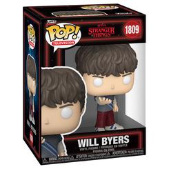 Figura POP Stranger Things 5 Will Byers de vinilo con diseño característico del personaje en caja regalo. Ideal para coleccionistas y fans de la serie en formato compacto y reconocible.